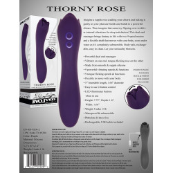 Evolved Stimulateur de clitoris Thorny Rose 20cm